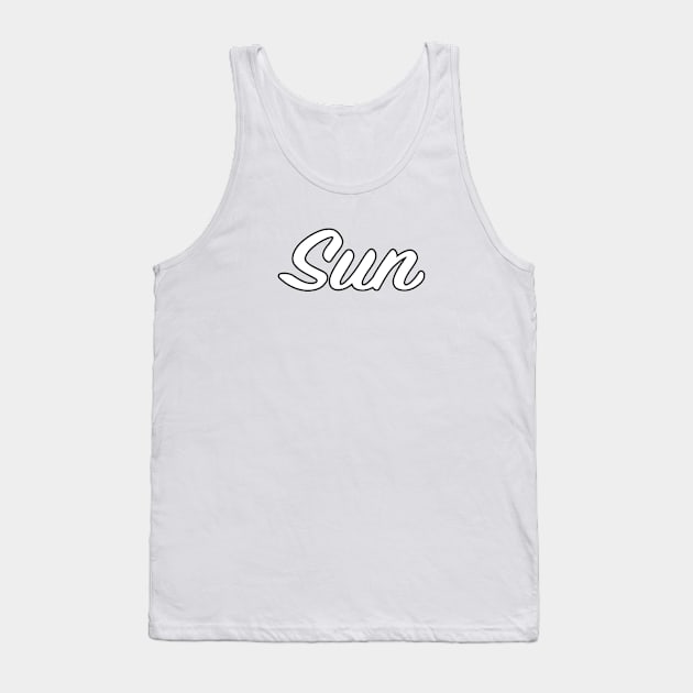 Sun Tank Top by lenn